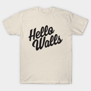 Hello Walls - Black Ink T-Shirt